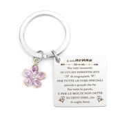 Regalo Nonna Portachiavi - Idee per Festa Dei Nonni - Compleanno e Celebrazioni