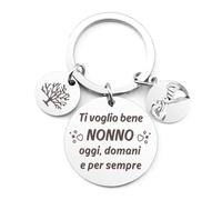 Regalo Nonno Compleanno, Regalo Per Nonno, Regalo Festa Del Papà Nonno, Portachiavi Nonno, Regalo Nonno, Festa Del Papà Nonno, Regalo Per Nonno Natale-Ti voglio bene NONNO oggi, domani e per sempre.