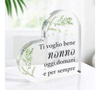 Regalo Nonno Festa Dei Nonni Idee Regalo Nonno Compleanno Regali Per Nonno Natale Regali Nonni Cuore In Acrilico regalo Nonno Compleanno Da Nipoti Regali Nonni