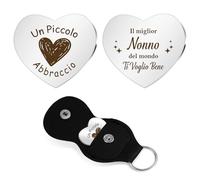 Regalo Nonno,Nonno Idee Regalo,Regali per Nonni Personalizzati,Idea Regalos Nonni Natale,Un Cuore Piccolo Abbraccio per Nonna