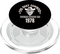 Regalo occidentale per il compleanno di Best Cowboys Were Born In 1978 PopSockets PopGrip per MagSafe