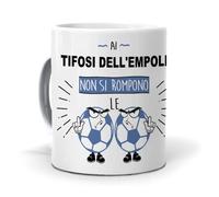 Regalo originale. Idea da regalare. Tazza Ai tifosi dell´empoli non si rompono le palle. Ceramica 350 ml.
