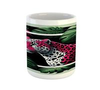 Regalo Originale Tazza Antimacchia Emerald Magenta and Black Resistente a Macchie Tazza Termica 330ML per Natale,Festa dei Nonni,Regali per Genitori,Lavoro