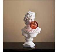 Regalo Ornamento Home Decor Sculture Casa David Statua Statua Greca Statue Decorative Testa Busto Scultura Decorazioni, Apollo-Small