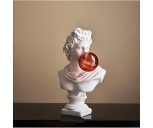 Regalo Ornamento Home Decor Sculture Casa David Statua Statua Greca Statue Decorative Testa Busto Scultura Decorazioni, Apollo-Small