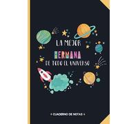 Regalo para la mejor Hermana: Cuaderno de notas A5 regalo Hermana- A5 /cuadriculado - | regalos Hermana para el cumpleaños|regalo de cumpleaños colega