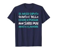 Regalo Pensionato Divertente - è Bello Essere in Pensione Maglietta, Uomo, Navy, M