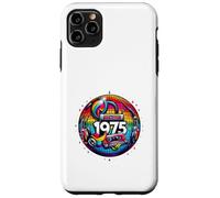 Regalo per 50° compleanno 1975 Disco Peace Vintage Love Retro Funk Custodia per iPhone 11 Pro Max