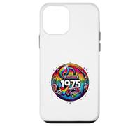 Regalo per 50° compleanno 1975 Disco Peace Vintage Love Retro Funk Custodia per iPhone 12 mini