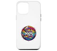 Regalo per 50° compleanno 1975 Disco Peace Vintage Love Retro Funk Custodia per iPhone 12 Pro Max