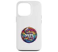 Regalo per 50° compleanno 1975 Disco Peace Vintage Love Retro Funk Custodia per iPhone 13 Pro