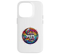 Regalo per 50° compleanno 1975 Disco Peace Vintage Love Retro Funk Custodia per iPhone 14 Pro
