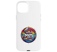 Regalo per 50° compleanno 1975 Disco Peace Vintage Love Retro Funk Custodia per iPhone 15 Plus