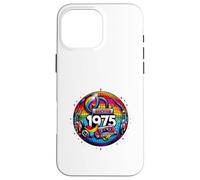 Regalo per 50° compleanno 1975 Disco Peace Vintage Love Retro Funk Custodia per iPhone 16 Pro Max