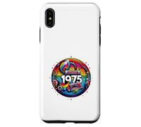 Regalo per 50° compleanno 1975 Disco Peace Vintage Love Retro Funk Custodia per iPhone XS Max