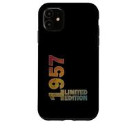 Regalo per 68° compleanno uomini e donne nati 1957 68 anni Custodia per iPhone 11