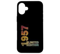 Regalo per 68° compleanno uomini e donne nati 1957 68 anni Custodia per iPhone 16 Plus