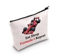Regalo per amanti delle corse Mangia Dormi Trucco Borsa da Corsa Coach Regalo Amante Auto Regalo Auto Racecar Party Bags Racing Game Amante Regalo, Da corsa