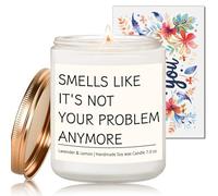 Regalo per colleghe donne, divertente candela profumata di addio, regalo di pensionamento per uomini e donne, regalo di congratulazioni per il nuovo lavoro/casa, mi dispiace il tuo regalo di partenza