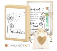 Regalo per denaro, regalo di compleanno, biglietto di auguri, confezione regalo in plastica, provette di iuta, regalo in denaro, per Natale, compleanno, matrimonio, festa della gioventù