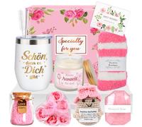 Regalo per donne, regalo di compleanno per donne, regalo per il relax e il benessere, set regalo personalizzato per mamma, fidanzata, sorella, educatore, tazza termica, sapone di patate positive