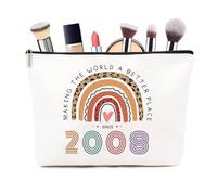 Regalo per il 18° compleanno da donna, piccola borsa regalo per il 18° compleanno, regalo personalizzato per signora di 18 anni, ideale per mamma, migliore amica, sorella, moglie