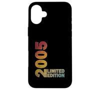 Regalo per il 20° compleanno per uomini e donne nati nel 2005 che compie 20 anni Custodia per iPhone 16 Plus