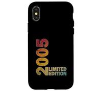 Regalo per il 20° compleanno per uomini e donne nati nel 2005 che compie 20 anni Custodia per iPhone X/XS