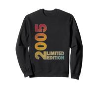 Regalo per il 20° compleanno per uomini e donne nati nel 2005 che compie 20 anni Felpa