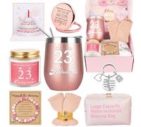 Regalo per il 23° compleanno per donne, cestino regalo per il 23° compleanno per migliori amici, mamma, moglie, figlia, sorella, sua fidanzata, collega, bestie, donne, compleanno unico