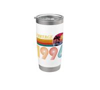 Regalo per il 30° compleanno, 30 anni, da uomo e da donna, retrò, vintage, 1996 Bicchiere termico in acciaio inox doppia parete