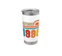 Regalo per il 30° compleanno, 30 anni, da uomo e da donna, retrò, vintage, 1996 Bicchiere termico in acciaio inox doppia parete