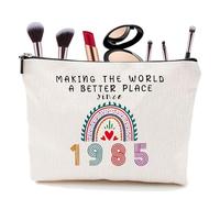 Regalo per il 40° compleanno da donna, regalo per donna divertente per il 40° compleanno 1985, trousse per cosmetici da donna, idea regalo per lei 40 signore e favoloso regalo personalizzato per