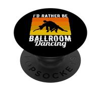 Regalo per insegnante di danza nella sala da ballo per la PopSockets PopGrip Adesivo