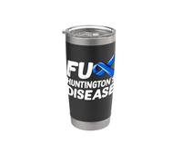 Regalo per la consapevolezza della malattia di Huntington per Huntington Bicchiere termico in acciaio inox doppia parete
