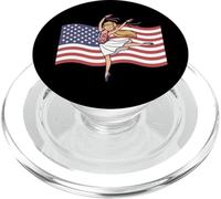 Regalo per la festa della danza nazionale degli Stati Uniti, per donne e ragazze, mamma e moglie PopSockets PopGrip per MagSafe