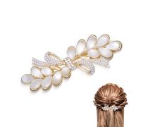 Regalo per la festa della mamma, fermagli per capelli a forma di spiga di grano per donne, forcine in metallo con strass e perle, accessori per capelli per matrimoni, feste di tutti i giorni