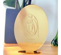 Regalo per la Prima Comunione, Bomboniera per il Battesimo, Decorazione per il Battesimo, Regalo per il Battesimo, Regalo Personalizzato, Regalo Unico, Regalo che Crea Atmosfera Croce Argento 6X10CM,C