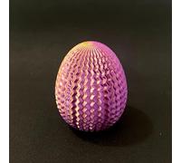 Regalo per labirinto di uova misteriosa, scatola regalo di Pasqua con scomparti nascosti, scatola per contanti, gioco del labirinto con scompartimento nascosto （giallo viola di seta）