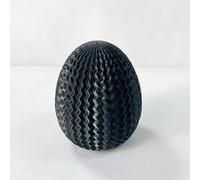 Regalo per labirinto di uova misteriosa, scatola regalo di Pasqua con scomparti nascosti, scatola per contanti, gioco del labirinto con scompartimento nascosto （nero）