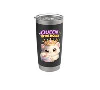 Regalo per l'amante dei gattini della principessa del gatto Bicchiere termico in acciaio inox doppia parete