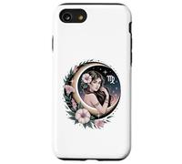 Regalo per l'oroscopo del design dello zodiaco del simbolo dell'astrologia della Vergine Custodia per iPhone SE (2020) / 7/8