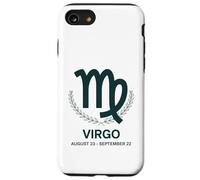 Regalo per l'oroscopo del design dello zodiaco del simbolo dell'astrologia della Vergine Custodia per iPhone SE (2020) / 7/8