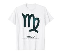 Regalo per l'oroscopo del Design dello Zodiaco del Simbolo dell'astrologia della Vergine Maglietta