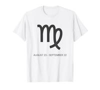 Regalo per l'oroscopo del Design dello Zodiaco del Simbolo dell'astrologia della Vergine Maglietta