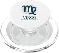 Regalo per l'oroscopo del design dello zodiaco del simbolo dell'astrologia della Vergine PopSockets PopGrip per MagSafe