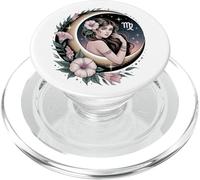 Regalo per l'oroscopo del design dello zodiaco del simbolo dell'astrologia della Vergine PopSockets PopGrip per MagSafe