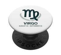 Regalo per l'oroscopo del design dello zodiaco del simbolo dell'astrologia della Vergine PopSockets PopGrip Adesivo