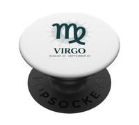 Regalo per l'oroscopo del design dello zodiaco del simbolo dell'astrologia della Vergine PopSockets PopGrip Adesivo