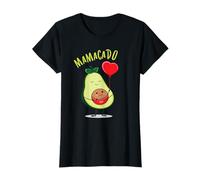 Regalo per madri avocado pancione incinta mamacado Maglietta